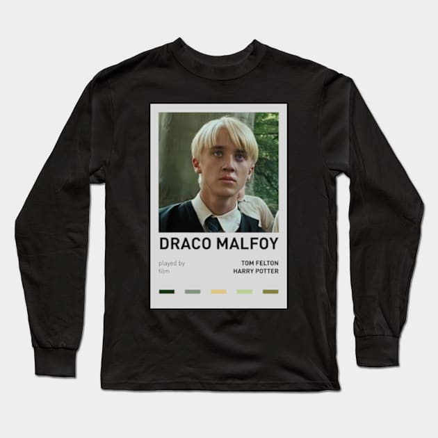 Alternative Movie Poster of Draco Malfoy Long Sleeve T-Shirt by sinluz